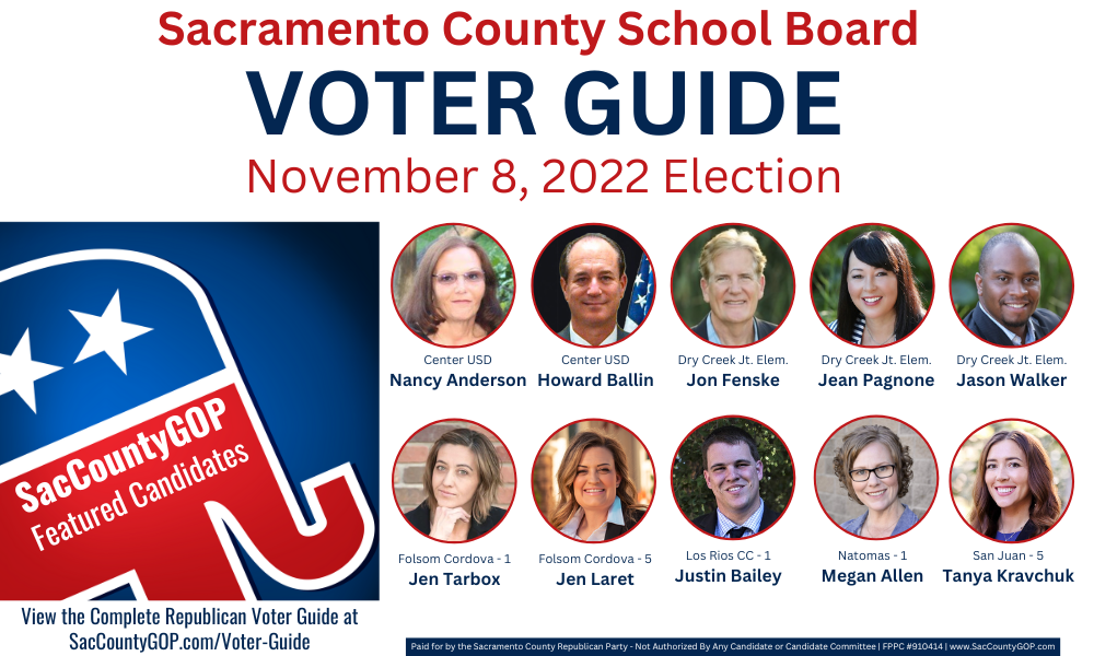 School Board Voter Guide for Sacramento County