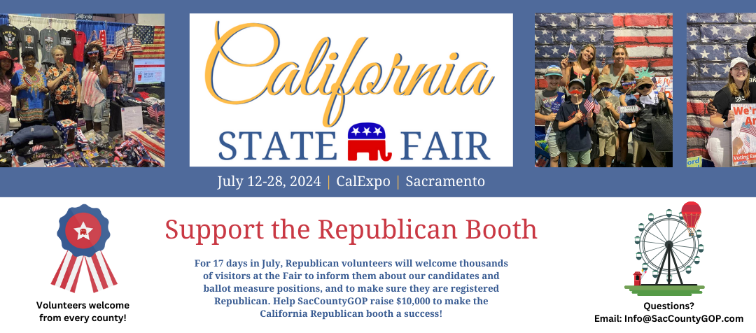 California State Fair Republican Booth